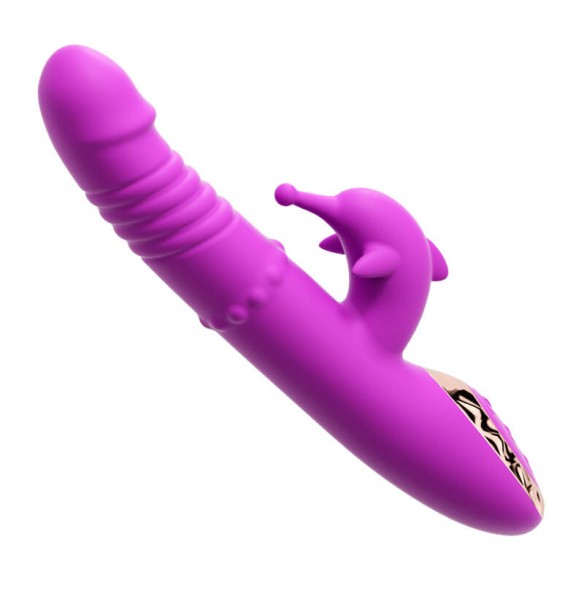 MizzZee - Beaded Thrusting Spanking Vibrator Wand (Chargeable - Purple) MizzZee - Beaded Thrusting Spanking Vibrator Wand (Chargeable - Purple)